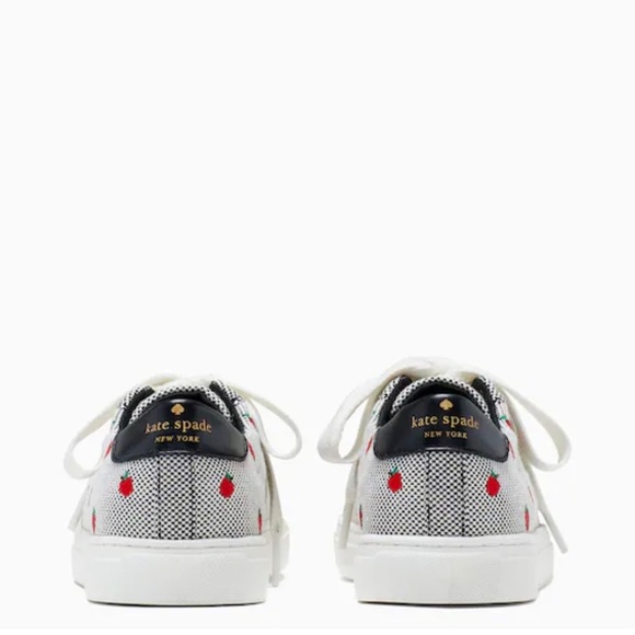 Kate Spade Apple Sneakers | fall sneakers Size 8 New In Box - Picture 4 of 5